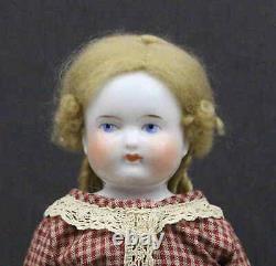 ANTIQUE CHINA DOLL with BALD HEAD so-called'BIEDERMEIER STYLE