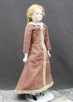 ANTIQUE CHINA DOLL with BALD HEAD so-called'BIEDERMEIER STYLE