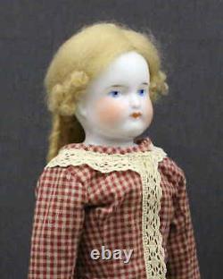 ANTIQUE CHINA DOLL with BALD HEAD so-called'BIEDERMEIER STYLE
