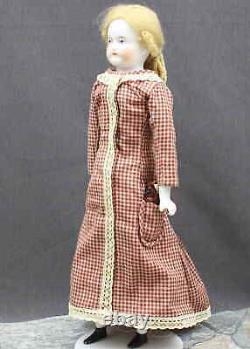 ANTIQUE CHINA DOLL with BALD HEAD so-called'BIEDERMEIER STYLE