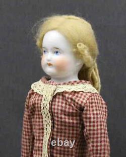 ANTIQUE CHINA DOLL with BALD HEAD so-called'BIEDERMEIER STYLE