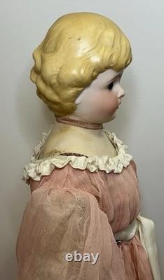 ANTIQUE PARIAN DOLL SIMON & HALBIG ABG DOLL With RARE BROWN GLASS EYES 20 ANTIQUE PARIAN DOLL SIMON & HALBIG ABG DOLL With RARE BROWN GLASS EYES 20