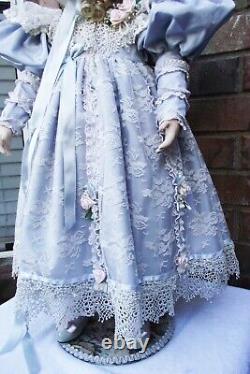 ANTIQUE REPRODUCTION BRU JNE 28in SHANDELLA PORCELAIN DOLL PATRICIA LOVELESS NEW