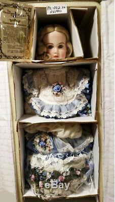ANTIQUE REPRODUCTION TETE JUMEAU 28in ANNA PORCELAIN DOLL PATRICIA LOVELESS NRFB