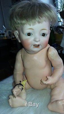 ANTIQUE VINTAGE ORIGINAL CHARACTER BABY Doll KESTNER German Bisque Head Z JDK226