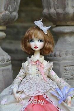 Adela. Handmade doll, Boudoir Collectible Art Doll, Vintage Doll, Antique doll