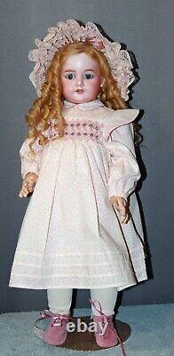 Adorable Antique German, Armand Marseille 1894 Doll on Chunky Jumeau Body