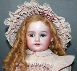 Adorable Antique German, Armand Marseille 1894 Doll on Chunky Jumeau Body