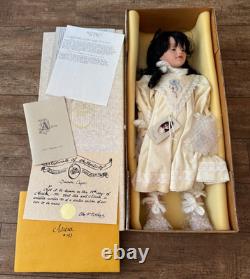 Alicia Elke Originals #193 Hutchens Doll 25 with Box & COA Ltd Ed Vintage 1991