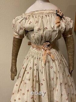 All-original Luxury Version Mary Todd Lincoln 25 Exc. Costume & Fancy Boots