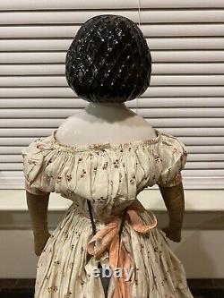 All-original Luxury Version Mary Todd Lincoln 25 Exc. Costume & Fancy Boots