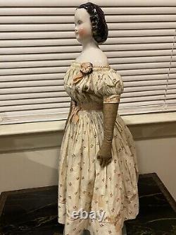 All-original Luxury Version Mary Todd Lincoln 25 Exc. Costume & Fancy Boots