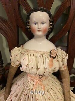 All-original Luxury Version Mary Todd Lincoln 25 Exc. Costume & Fancy Boots