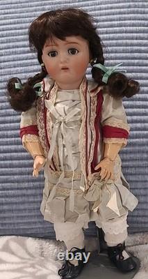 Alt Beck & Gottschalck 13 Inch 1900's BISQUE DOLL. Excellent Condition & Rare