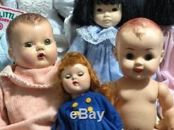 Amazing Lot of 18 Dolls vintage/collectible/porcelain/contemporary