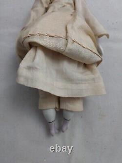 Antique 10 Helen Pet Name Hertwig China Head Doll Replaced Body Germany c1900