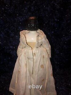 Antique 12 China Shoulder Head Doll with Porcelain Head, Arms and Legs
