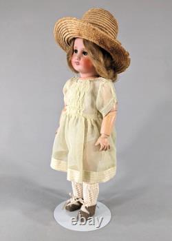 Antique 13 Original UNIS France 301 Tête Jumeau Bisque Composition Doll