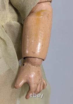 Antique 13 Original UNIS France 301 Tête Jumeau Bisque Composition Doll