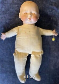 Antique 14 Horsman Rare Tynie Baby Character Baby German Bisque Doll Kestner