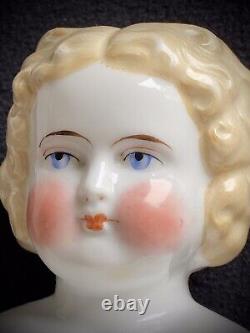 Antique 19 Bawo & Dotter Blonde China Head With Antique Body