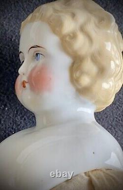 Antique 19 Bawo & Dotter Blonde China Head With Antique Body