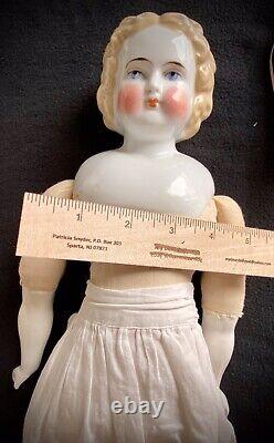 Antique 19 Bawo & Dotter Blonde China Head With Antique Body