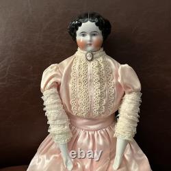 Antique 22 China Head Doll Ruth Mclanahan Body
