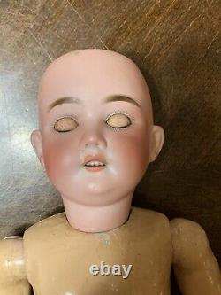 Antique 22 Porcelain Head Compostion Body SPECIAL GERMANY Doll