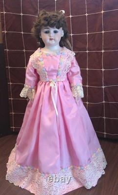 Antique 26 Handwerck Bisque & Kid German Doll HcH 5H Sleep Eyes withProvenance