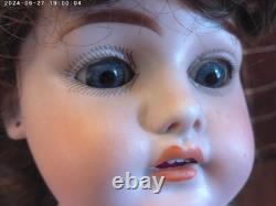 Antique 26 Handwerck Bisque & Kid German Doll HcH 5H Sleep Eyes withProvenance