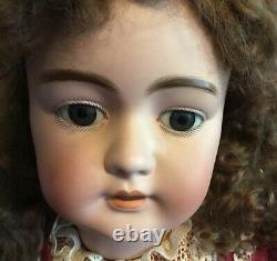 Antique 36 Simon Halbig #1079 Bisque Head Doll Composition Body Lovely