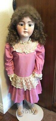 Antique 36 Simon Halbig #1079 Bisque Head Doll Composition Body Lovely