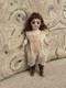 Antique 5 All Bisque Mignonette Doll Fancy Molded Shoes Original Chemise