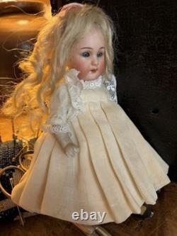 Antique 7 Simon & Halbig Bisque Socket Head Girl Cabinet Size Sleep Eyes