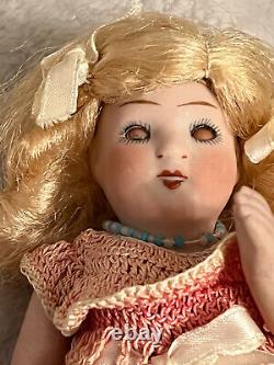 Antique All Orignal German Bisque 5.5 All Bisque Doll Mold 83