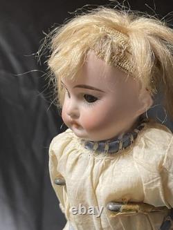 Antique Armand Marseille German Bisque Head Doll 12 Orig Clothes