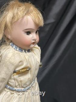Antique Armand Marseille German Bisque Head Doll 12 Orig Clothes