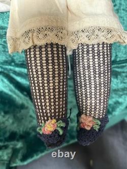 Antique Armand Marseille German Bisque Head Doll 12 Orig Clothes