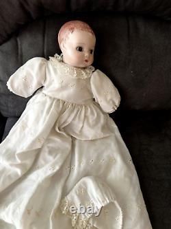 Antique Baby Doll Bisque/Porcelain Head, Cloth Body 16