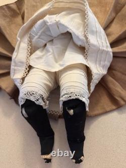 Antique Belton-solid dome turned shoulder head closed mouth unmarked all orig