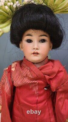 Antique Bisque Asian 1329 Simon & Halbig Doll