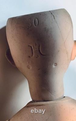 Antique Bisque Doll Collectible Porcelain Doll, Possible Antique