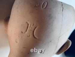 Antique Bisque Doll Collectible Porcelain Doll, Possible Antique