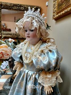 Antique Bisque Doll H. HANDWERCK Germany