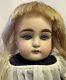 Antique Bisque Doll Kestner 6. Shoulder-head 16 Open Mouth Labeled Leather Body