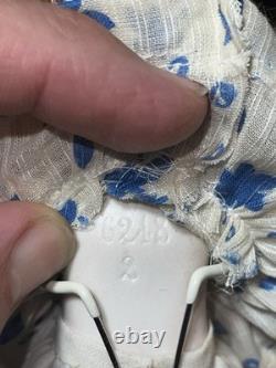 Antique Bisque Doll Set Japan Baby Dolls Wicker Trunk Display Lot