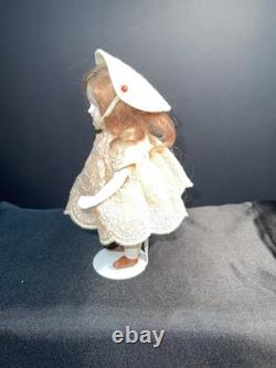 Antique Bisque Doll Set Japan Baby Dolls Wicker Trunk Display Lot