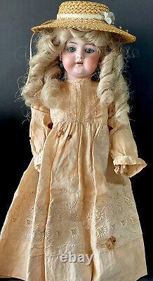 Antique Bisque Germany Simon & Halbig Mold 1079 16 Doll Multiple Outfits