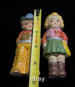 Antique Bisque/porcelain Miniature dolls lot of 6